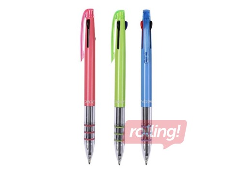Lodīšu pildspalva Concorde Trio Plus, 0.7mm, 3 krāsas