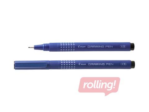 Flomāsterpildspalva Pilot Drawing Pen, 0.8mm, melna