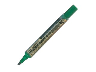 Permanentais marķieris Pentel Maxiflo, slīps, zaļš, 2-4.5mm