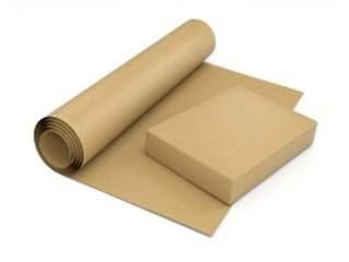 Ietinamais papīrs 1.02m x 183m, 80g/m2, brūns