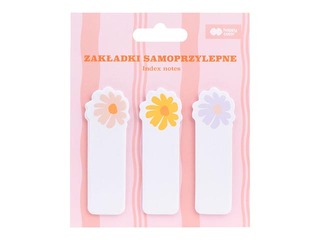 Marķēšanas indeksi Happy Color, papīra, 2x7cm, 3 krāsas pa 20 gab.
