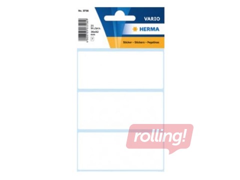 Uzlīmes Herma Vario, baltas, 36x82mm