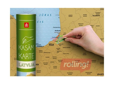 Kasāmkarte, Latvija