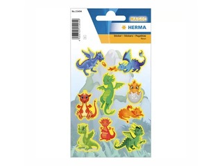 Uzlīmes Herma Dragon, neona efekts,1 lapa