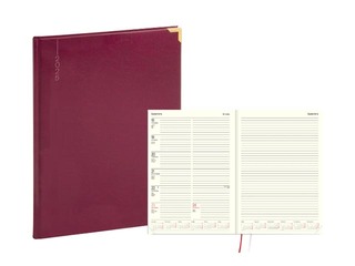 Dienasgrāmata Fortune, A4, balacron, bordo