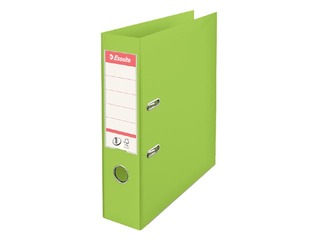 Mape reģistrs Esselte Vivida No.1 Power, A4, laima krāsa, 75mm