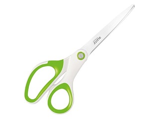 Šķēres Leitz WOW, titāna, zaļas, 20.5cm