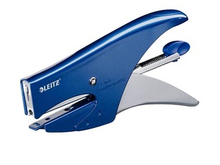 Skavotājs Leitz Pliers, 15 lapām, metāliski zils 
