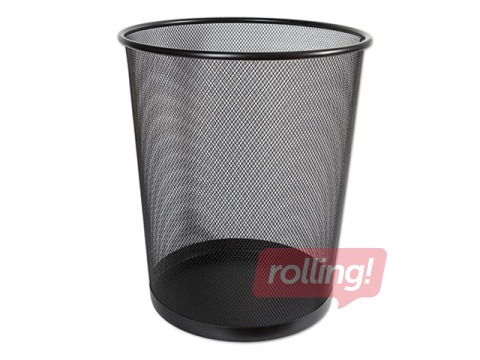 Papīrgrozs Concorde, metāla, melns, 12l