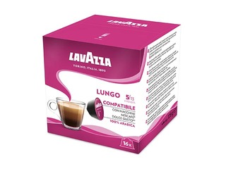 Kafijas kapsulas Lavazza Lungo, Dolce Gusto, 16gab