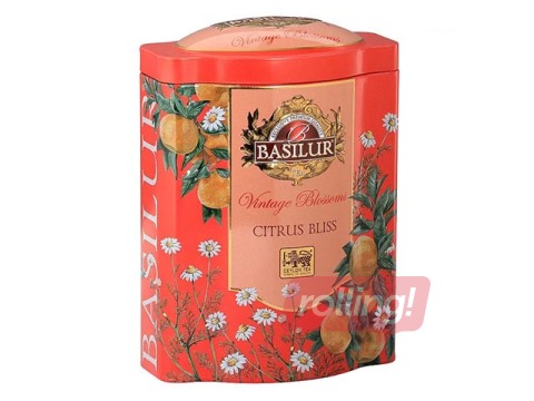 Tēja melnā Basilur Vintage Blossoms Citrus Bliss, 100g