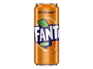 Gāzēts dzēriens Fanta, skārdene, 330ml (Taras depozīts iekļauts cenā)