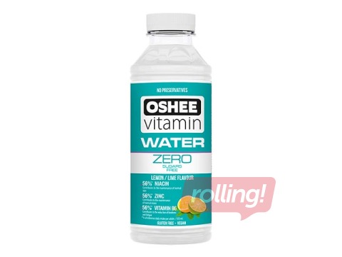 Negāzēts dzēriens Oshee  Zero Lemon-Lime, bez cukura, PET, 555ml (Taras depozīts iekļauts cenā) 
