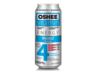 Gāzēts dzēriens Oshee vitaminizēts, magnijs, skārdene, 500ml (Taras depozīts iekļauts cenā)