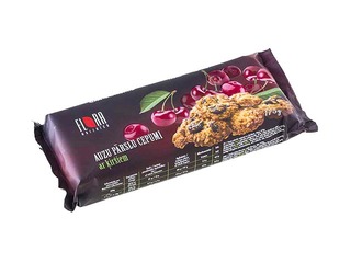 Cepumi auzu Flora ar ķiršiem, 175 g