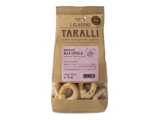 Itāļu uzkoda Tarallini ar sīpoliem, 200g