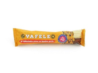 Vafeles ar banānu garšu šokolādes glazūrā Latsweets, 45g