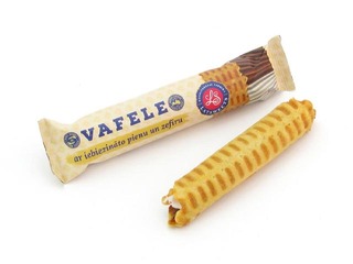 Vafele ar zefīru un iebiezināto pienu Latsweets, 45g