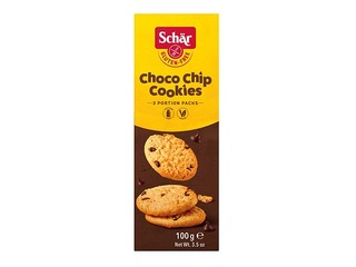 Bezglutēna cepumi Schär, Choco Chip, 100g