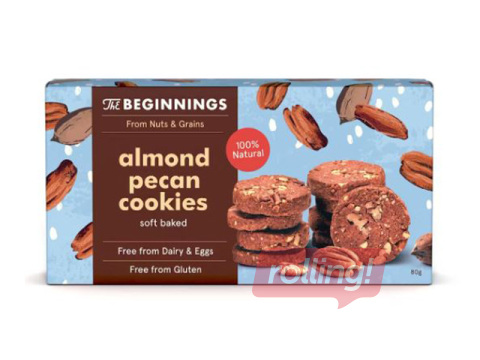 Cepumi, The Beginnings, ar mandelēm un pekanriekstiem, 80g