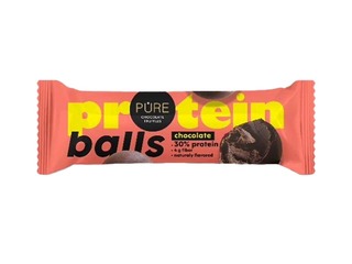 Šokolādes trifeles ar proteīna šokolādes krēma pildījumu, Pure Chocolate, 40g