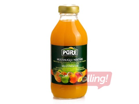 Nektārs Pūre multiaugļu, 330 ml
