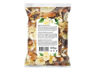 Riekstu - augļu kokteilis Zelta rieksts, 400g
