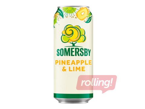 Sidrs Somersby, Pineapple&Lime, 4.5%, 500ml 