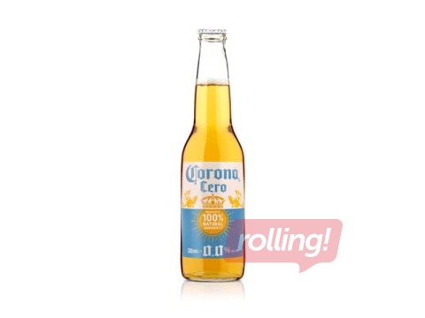 Bezalkoholisks alus CORONA Cero, 0%, stiklā, 0.33l (Taras depozīts iekļauts cenā)