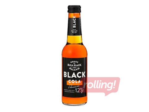 Kokteilis Black Balsam cola, 12%, 0.25l (Taras depozīts iekļauts cenā)