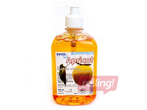 Šķidrās ziepes Ewol Professional Formula SD Apricot, 500ml