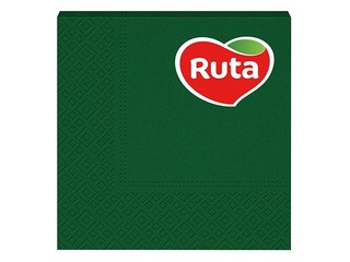 Salvetes Ruta 33x33cm, 20 gab, tumši zaļas