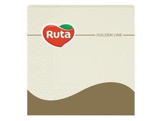 Salvetes Ruta 33x33cm, 20 gab, šampanieša kr.
