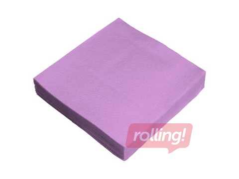 Salvetes Lenek, violetas, 1 slānis, 24x24cm, 400 gab.