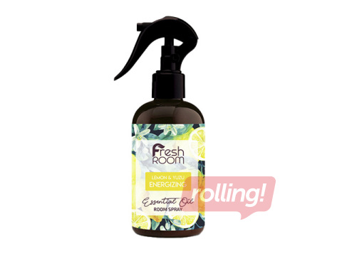 Gaisa atsvaidzinātajs, Fresh Room, Energizing Lemon & Yuzu Essential Oil, 400ml