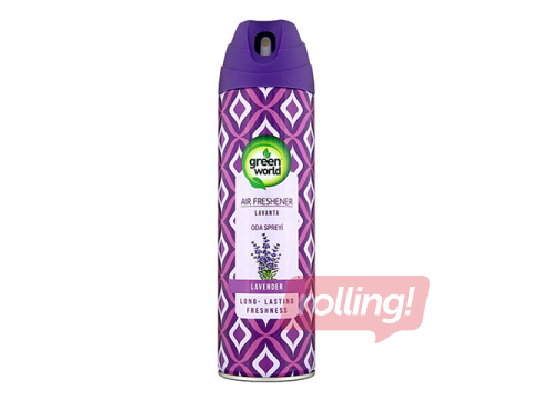 Gaisa atsvaidzinātajs Green World, Lavender, Premium, 500ml