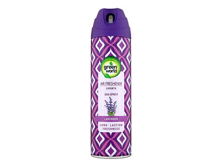 Gaisa atsvaidzinātajs Green World, Lavender, Premium, 500ml