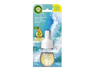 Gaisa atsvaidzinātāja rezerve  Air Wick Electrical, Ocean Waves & Sea Salt, 19ml