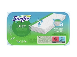 Grīdas slotas rezerves mitrās lupatiņas, Swiffer, 20 gab.