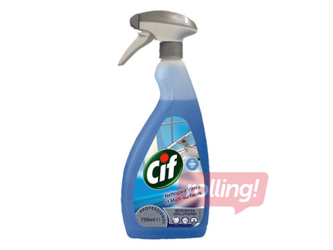 Universāls virsmu un stiklu tīrīšanas līdzeklis Cif Professional, 750ml
