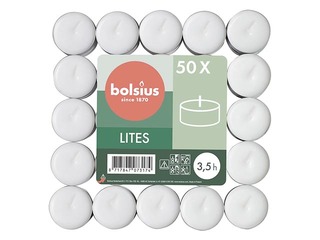 Tējas sveces, 3.5h, 50 gab.