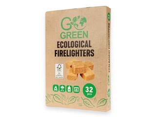Aizdedzināšanas eko. kubiņi GoGreen, 32 gab.