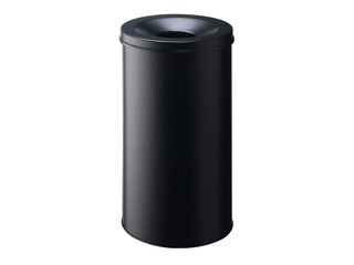 Atkritumu tvertne Durable, Safe, tērauda, melna, 60l