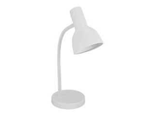 Galda lampa SANTIAGO, 40W, E27, balta