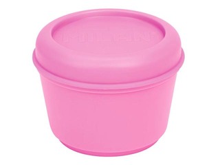 Pusdienu kastīte Mila Sunset, 0,25l, apaļa, hermētiska, fuksijas krāsā