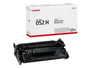 Tonera kasete Canon 052H, Melna (9200 lpp)