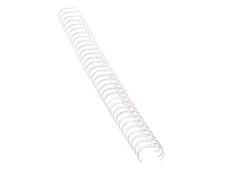 Metāla spirāles Fellowes, 10 mm, 100 gab., baltas