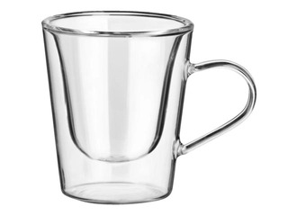 Krūze Thermic, stikla, dubultām sienām, 2gab., 295ml