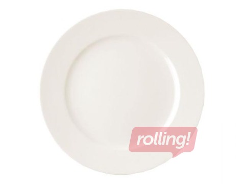 Šķīvis Banquet, porcelāna, ø17cm, balts