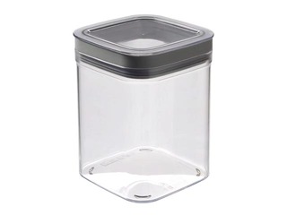 Uzglabāšanas trauks ar vāku Dry Cube, kvadrāta, 12x12x15cm, 1.3l